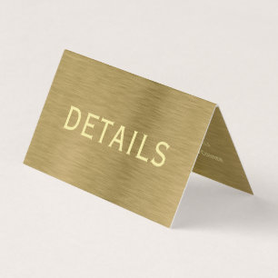 Faux Gold Metal Texture avec carte de détail photo