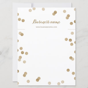 Faux Gold Parties scintillant Dots Arrière - plans