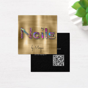 Faux Gold w Bijoux tonalités Clou Artiste Carte de