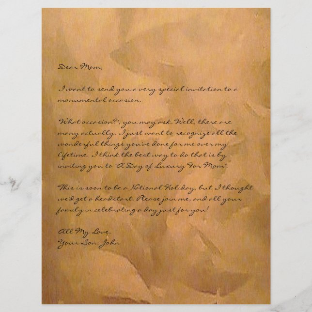 Faux Métalliques Cuivre Finit Avec Du Texte (Devant)