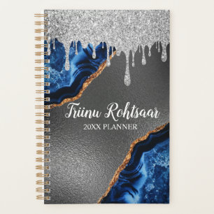 Faux Parties scintillant en argent Glam Bling Méta