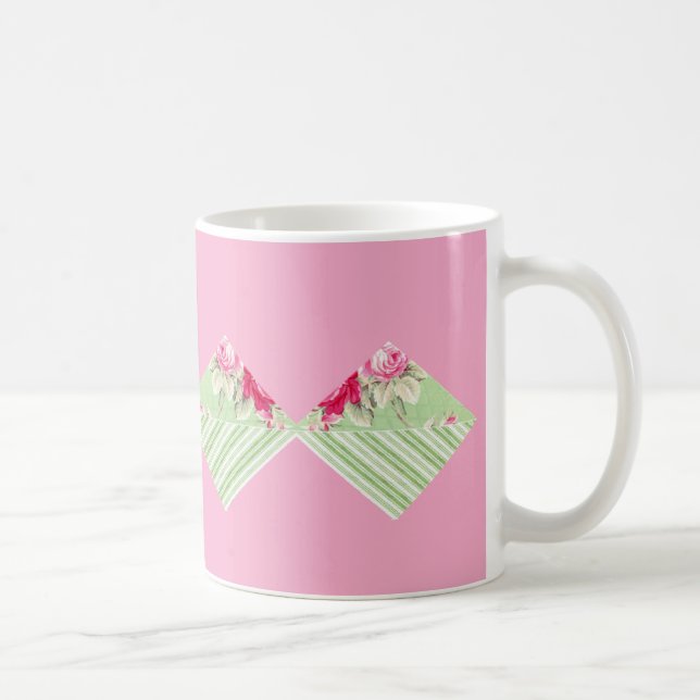Faux Patchwork Mug (Droite)