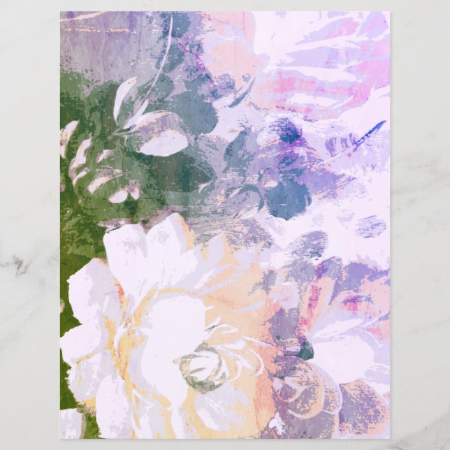 Faux peint Floral (Devant)