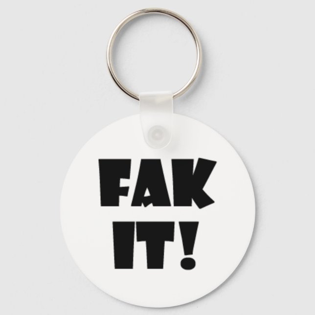FAUX ! Porte-clés (Recto)