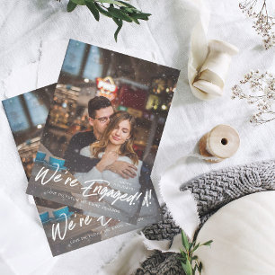 Faux Snow Nous sommes engagés V Photo Buffalo Chec