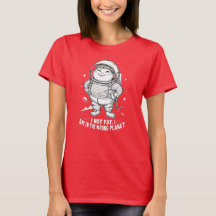 Faux T-shirt fille Plumpy Planet"