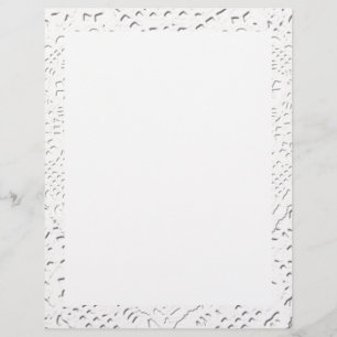 Faux White Lace Fabric Arrière - plan