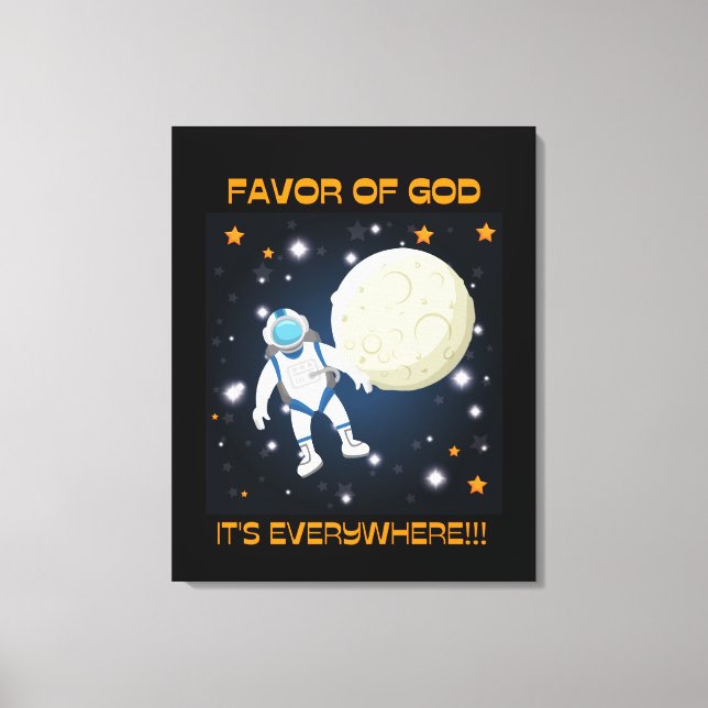 Faveur de la toile de Dieu Imprimer "C'est partout (Recto)