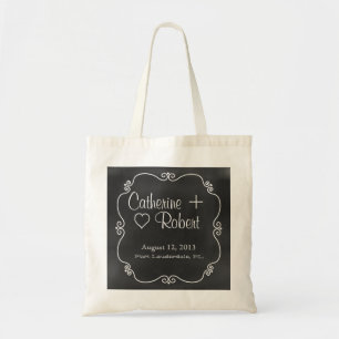 Faveur de sac fourre-tout à invité de mariage de