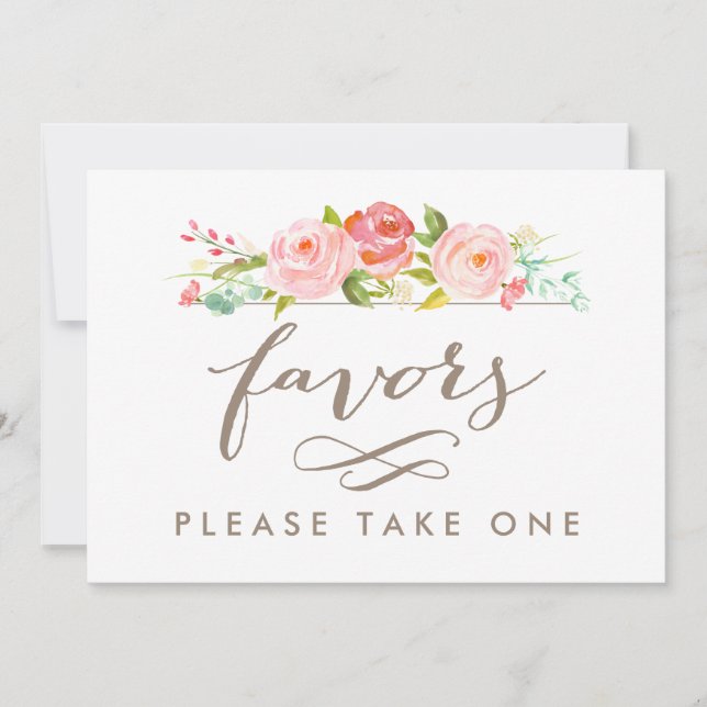 Faveurs de mariage dans un jardin de roses, veuill (Devant)