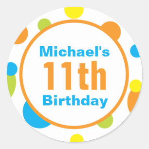 Favor Sticker - Splashing Fun in the Sun