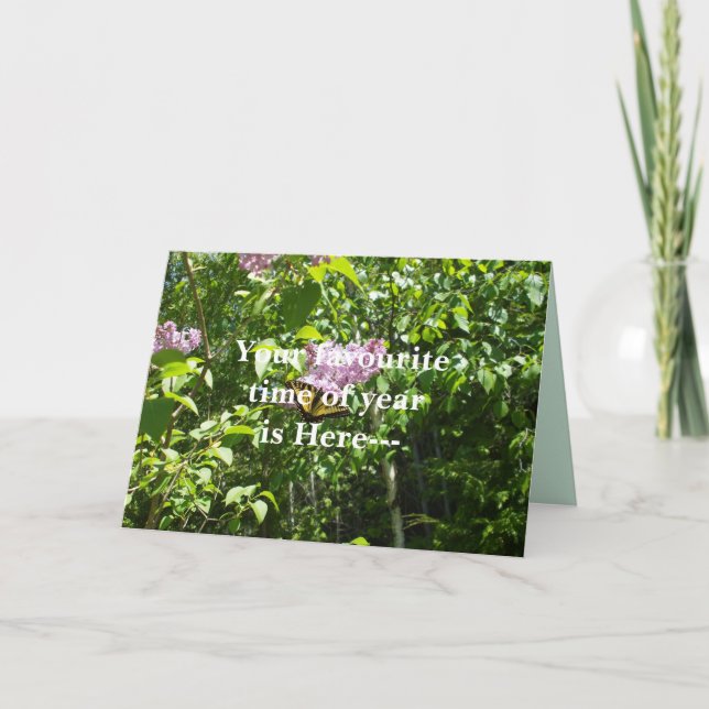 Favori de l'année-avril carte d'imposture (Devant)