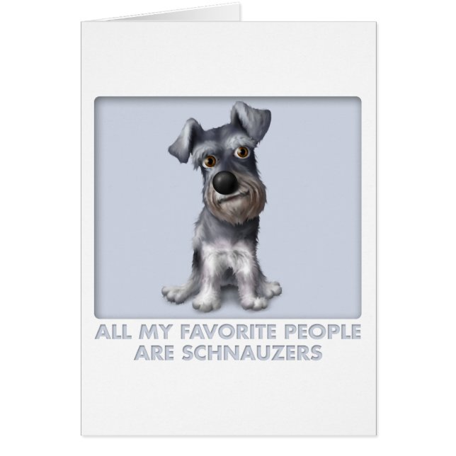 Favori de Schnauzer (Devant)