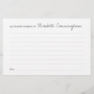 Favoris Mémoire Funérailles Moderne Carte de fréqu