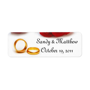 Favoriser les Étiquettes de mariage