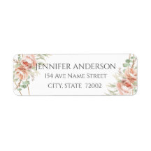 Favoriser les Roses Blush Mariage Sticker