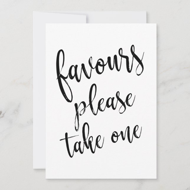 Favoriser S'Il Vous Plaît Prendre Un Signe Abordab