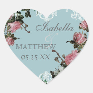 Favoriser Stickers Cadeaux ou Seals, Trellis Rose