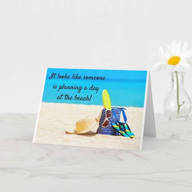 FAVORITE BEACH BUM TOURNE **50** CARTE (Petite plante)