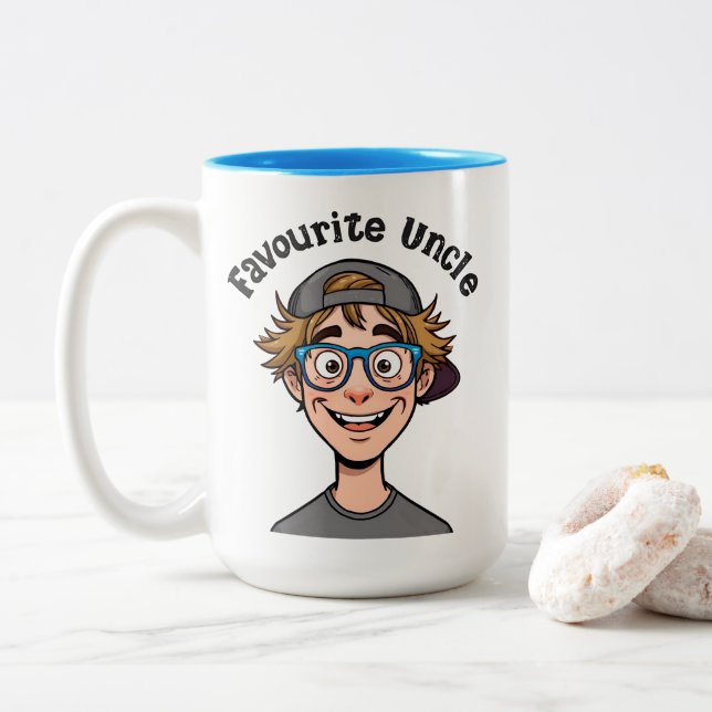 Favorite Uncle Mug (Avec donut)