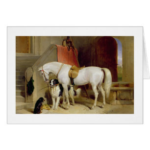 Favourites de prince George (huile sur la toile)