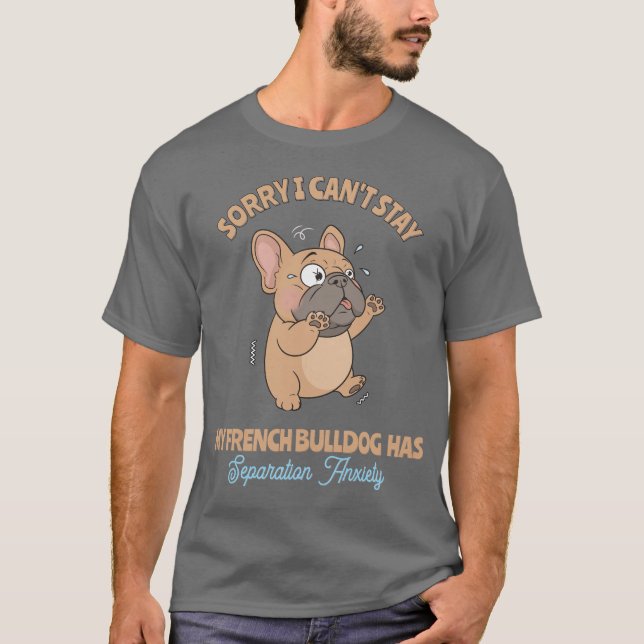 Fawn French Bulldog | Funny Dog Lover T-Shirt (Devant)