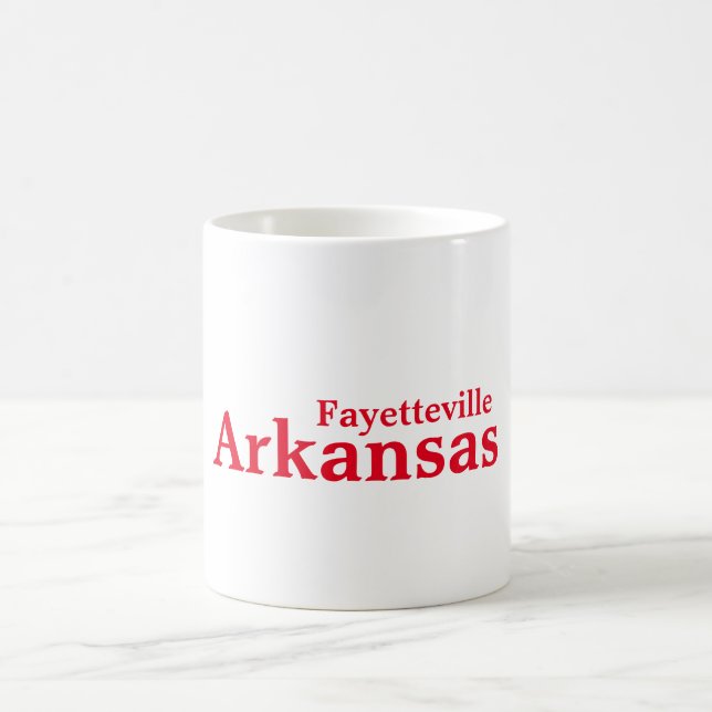 Fayetteville, Arkansas Mug (Centre)