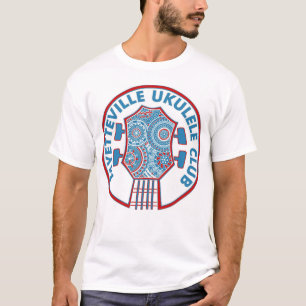 Fayetteville Ukulele Club T-shirt blanc