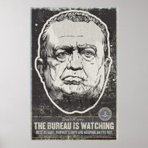FBI J Edgar Hoover Propagande Impression