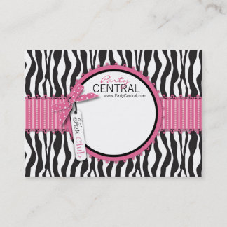 FC chic de carte de visite de boutique