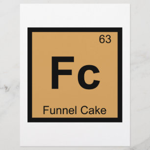 Fc - Chimie de beignet en entonnoir Symbole du tab