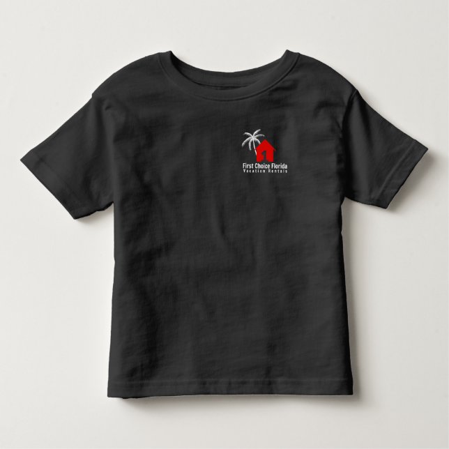 FCF Home Logo Toddler T-shirt noir (Devant)