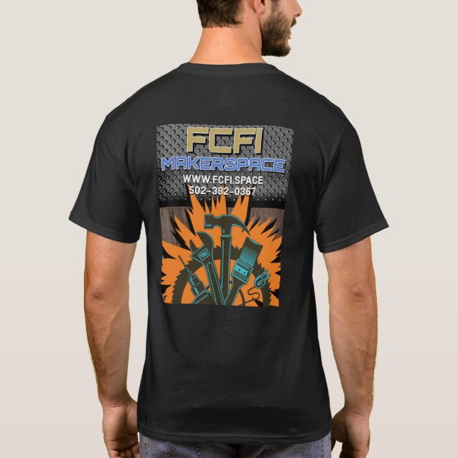 FCFI : T-shirt Makerspace (Dos)
