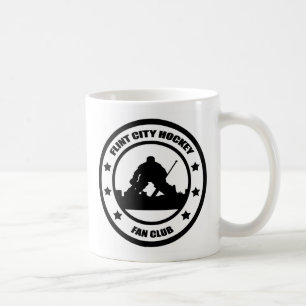 FCHFC conjuguent tasse de café noire de logo