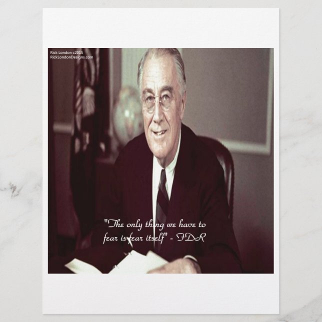 FDR & Citation de Rien à craindre (Devant)