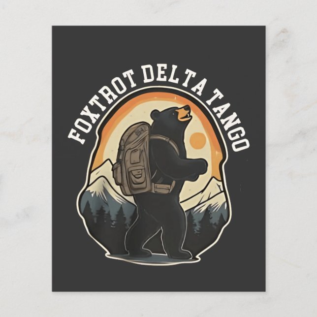 FDT résister à l'ours Foxtrot Delta Tango (Devant)