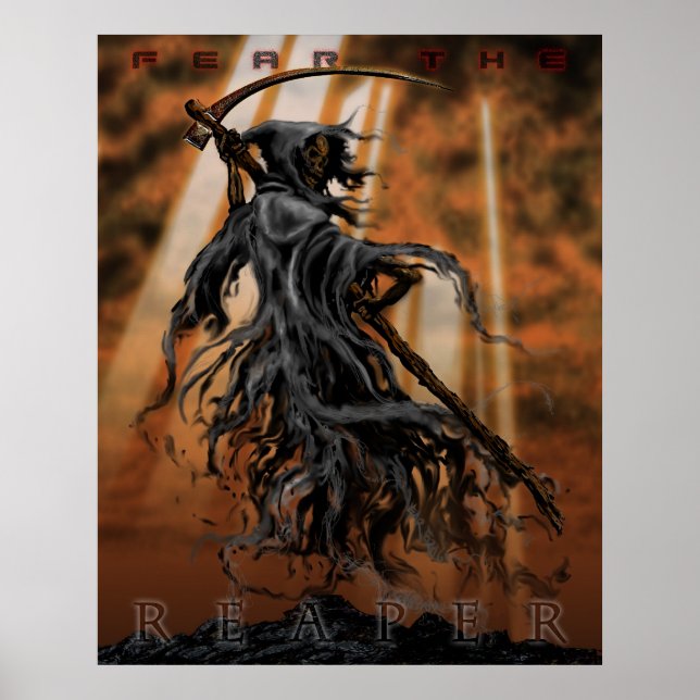 Fear The Reaper Poster (Devant)