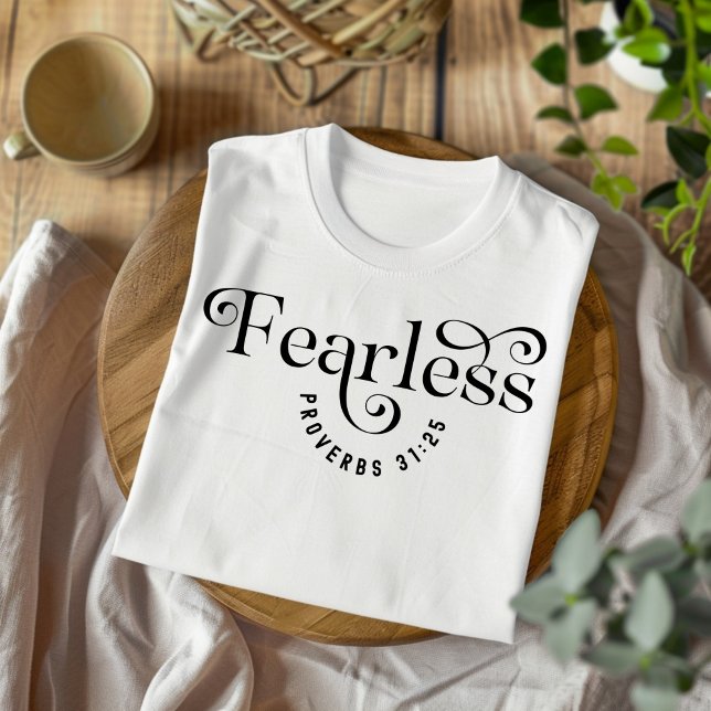 Fearless for Women and Children Christian T-shirt (Créateur téléchargé)