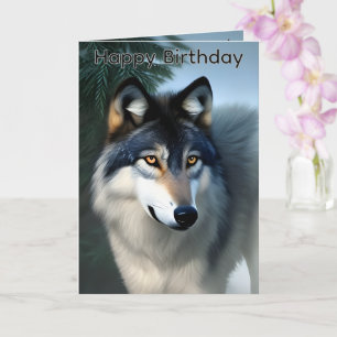 Fearless Le Loup Arctique, Carte d'anniversaire