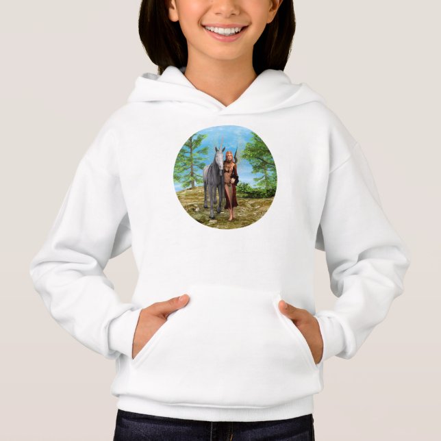 Fée avec licorne (Devant)