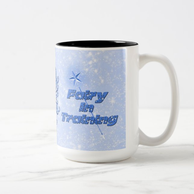 Fée Bleue Personnalisée En Mug D'Entraînement (Droit)