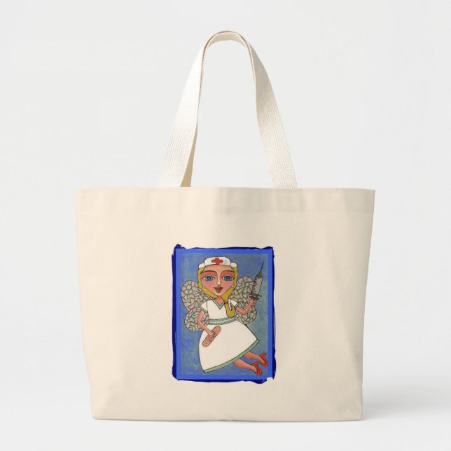 Fée blonde d'infirmière - sac fourre-tout à soins (Devant)
