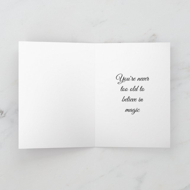 Fée Cute Avec Ailes Brown Filles Carte Anniversair (Intérieur)