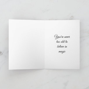 Fée Cute Avec Ailes Brown Filles Carte Anniversair