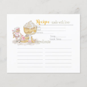 Fée de dent sucrée - Dessert Recette Card