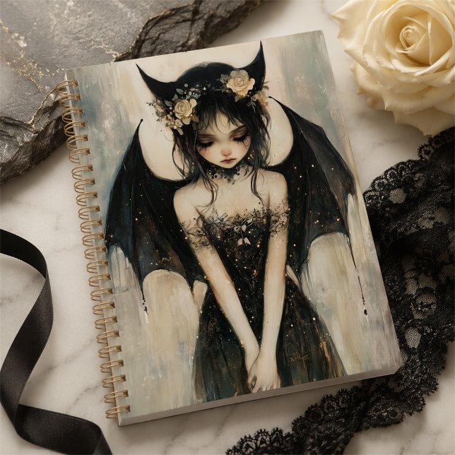 Fée de fantasy gothique foncée avec couronne flora (Créateur téléchargé)
