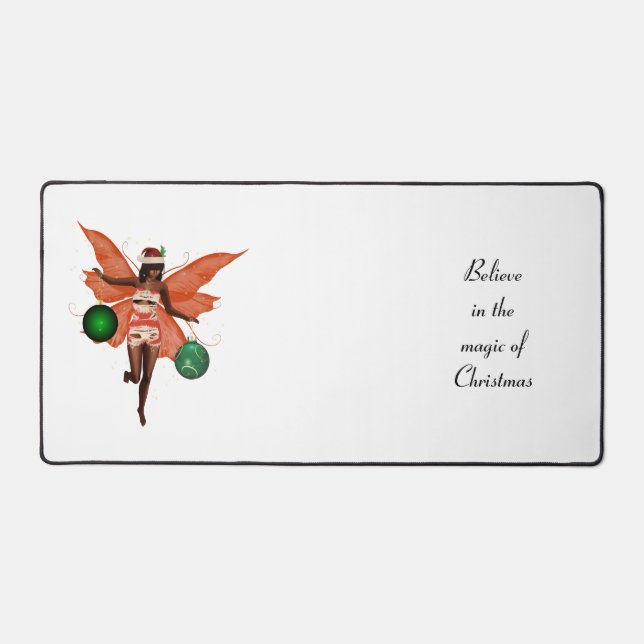 Fée de Noël afro-américain Mat (Recto)