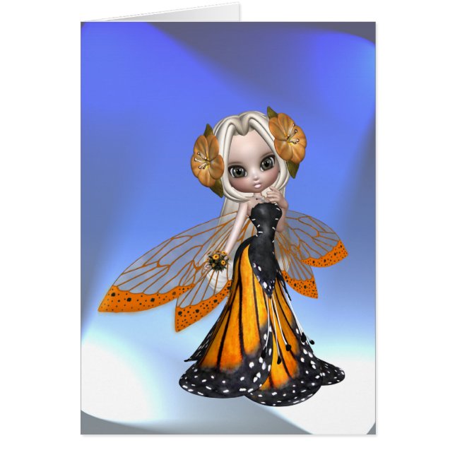 Fée de papillon monarque, vierge à l'intérieur (Devant)