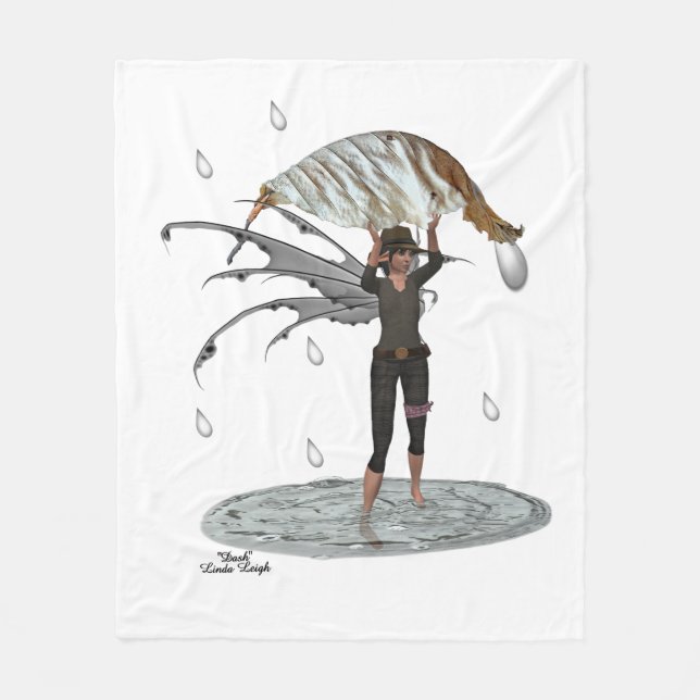 Fée de pluie de garçon avec couverture en polaire  (Devant)