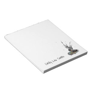 Fée De Pluie Garçon Avec Bloc-Notes De Grenouille
